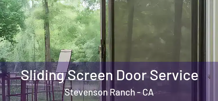  Sliding Screen Door Service Stevenson Ranch - CA